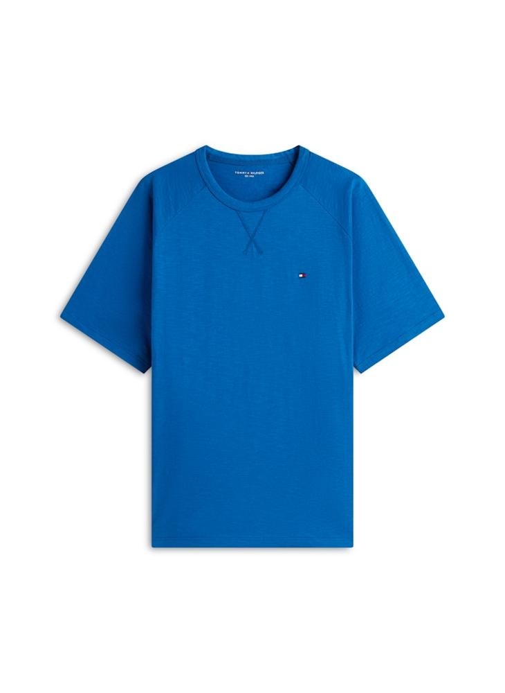 TOMMY HILFIGER Textured Raglan Sleeve Lounge T-Shirt - Image 5
